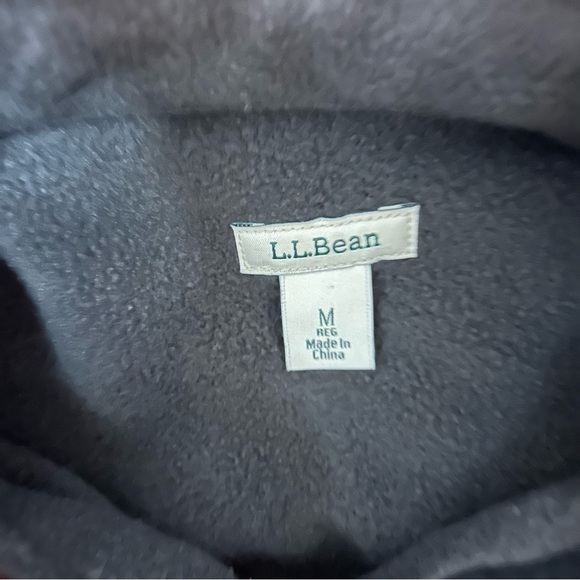 L.L. Bean Buffalo Plaid Fleece Lined Button Down Shirt/Jacket - Picture 4 of 8